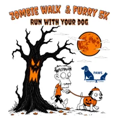 PAWS Zombie Walk & Furry 5k logo