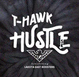 T-Hawk Hustle 5k Run/Walk logo