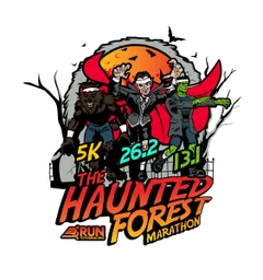 The Haunted Forest Marathon logo