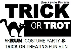 The Ken Ganley Companies and The Brecksville Kiwanis 13th Annual Trick-or-Trot logo