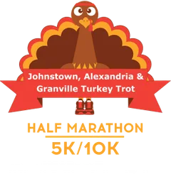 Johnstown, Alexandria & Granville Turkey Trot logo