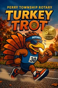 Perry Rotary Turkey Trot logo
