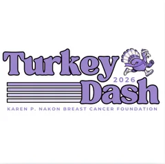The Karen P Nakon Turkey Dash logo