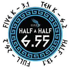 Hermes Half a Half Marathon logo
