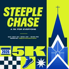 Asbury Steeple Chase 5K logo