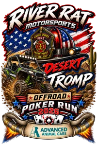 River Rat Motorsports Desert Tromp Off Road Poker Run logo