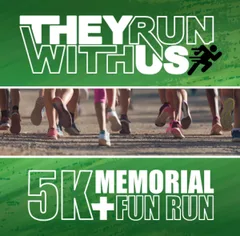They Run With Us 5k Memorial and Fun Run 2026 logo