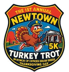 Newtown Turkey Trot 5k in Honor of Officer Brian Gregg logo