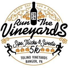 Run the Vineyards - Sips, Tricks or Sweets 5K logo