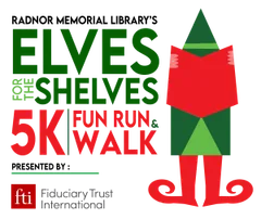 Elves for the Shelves 5K, Walk, and Fun Run logo