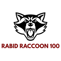 Rabid Raccoon 100 logo