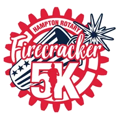 Hampton Rotary Firecracker 5k Run / 1M Walk logo