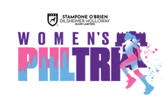Stampone O'Brien Dilsheimer Holloway Women's Philadelphia Triathlon logo