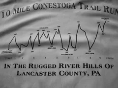 THE Conestoga Trail Run - 10 Tough Miles logo