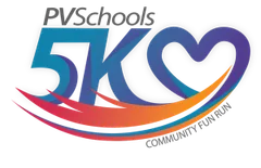 PVSchools Community 5K Fun Run/Walk logo