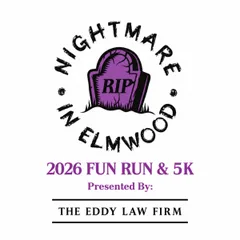 Nightmare In Elmwood 5k logo