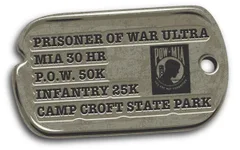Prisoner of War Trail Race (50k - 25k - 8mi) logo