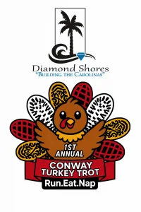 1st Annual Diamond Shores Conway Turkey Trot 5K Run/Walk logo