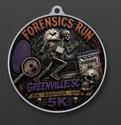 Cover Your Tracks Forensics 5k Run/Walk logo