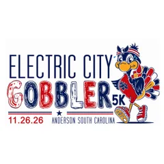 Electric City Gobbler Thanksgiving Day Tradition logo