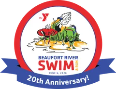 The 21st Annual Beaufort River Swim and 5K Run logo