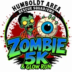 Zombie 5K & Glow Run logo