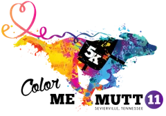 Color Me Mutt 5K & 1 Mile Color Walk/Run logo