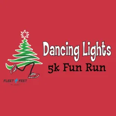 DANCING LIGHTS 5K FUN RUN logo