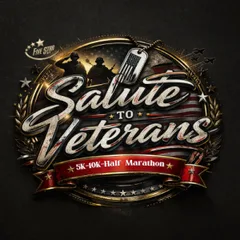 Salute to Veterans 5K/10K/Half Marathon - Chattanooga logo