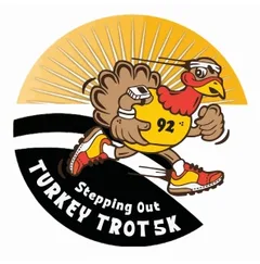 Stepping Out Turkey Trot 5K and 1 Mile Fun Run/Walk logo