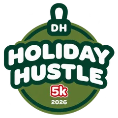 DH Holiday Hustle 5K & 1 Mile Walk/Run logo