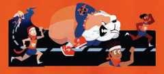 2026 12th Annual Running of the Bulldogs Fun Run logo