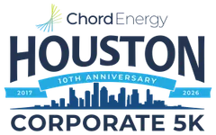 CHORD ENERGY HOUSTON CORPORATE 5K logo