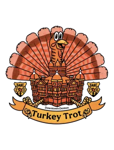 Downtown Denton Turkey Trot 5K and Kids' Gobble Wobble 1K logo