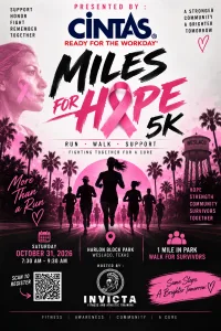 Miles For Hope 5k logo