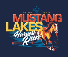 Mustang Lakes Harvest Run logo