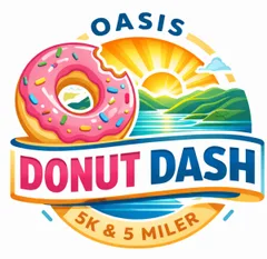 Oasis Dash Half Marathon • 5 Miler • 5K • Speedyard (Fastest Person Standing) logo