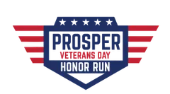 Prosper Veterans Day Honor Run logo
