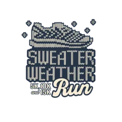Sweater Weather Run 15k, 10k & 5k logo