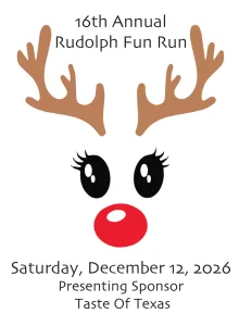 16th Annual Rudolph Fun Run logo
