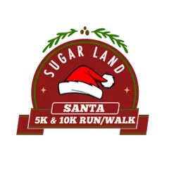 Run Houston! Sugar Land Santa 5K & 10K presented by Houston Methodist logo