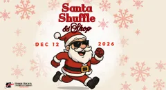 Santa Shuffle & Shop logo