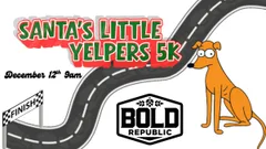 Santa's Little Yelper's 5K logo
