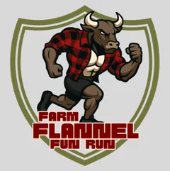 The Farm Flannel Fun Run logo