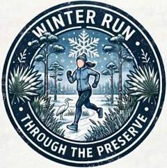 Winter Run Through the Preserve logo