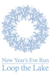 23rd Annual New Year's Eve Loop-the-Lake Run logo
