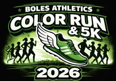 Boles Athletics Color Run & 5K logo