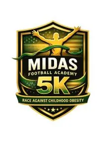 Midas FA 5K Race Against Childhood Obesity logo