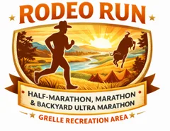 Rodeo Trail Run of Austin • Backyard Ultra (Last Cowboy/Cowgirl Standing) • 8 Hour • Marathon • Half Marathon • Backyard Ultra Relay Duos (2 logo