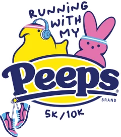 ‘RUNNING WITH MY PEEPS 5K/10K’ (Houston, TX) logo